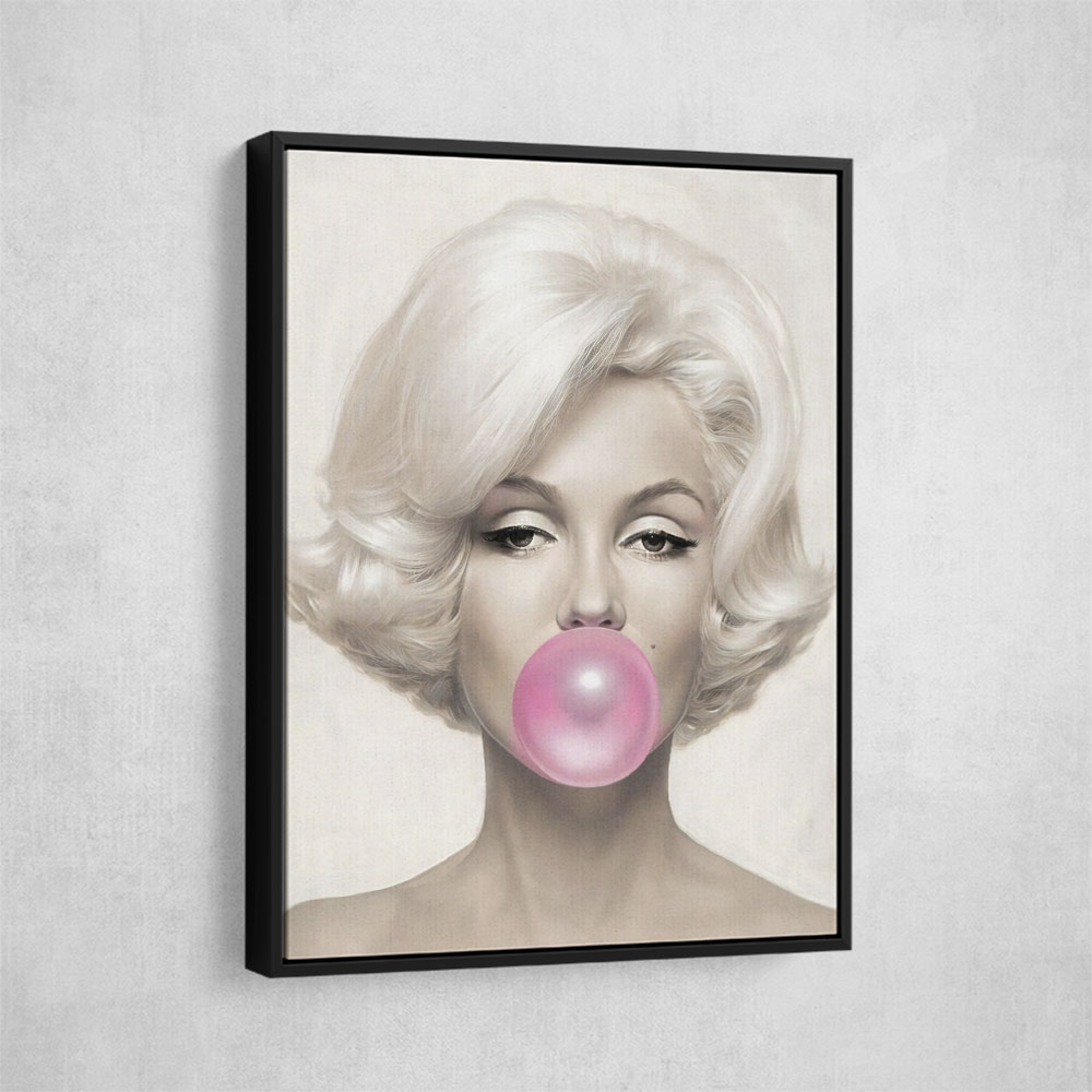 Marilyn Monroe Bubble Gum Wall Art
